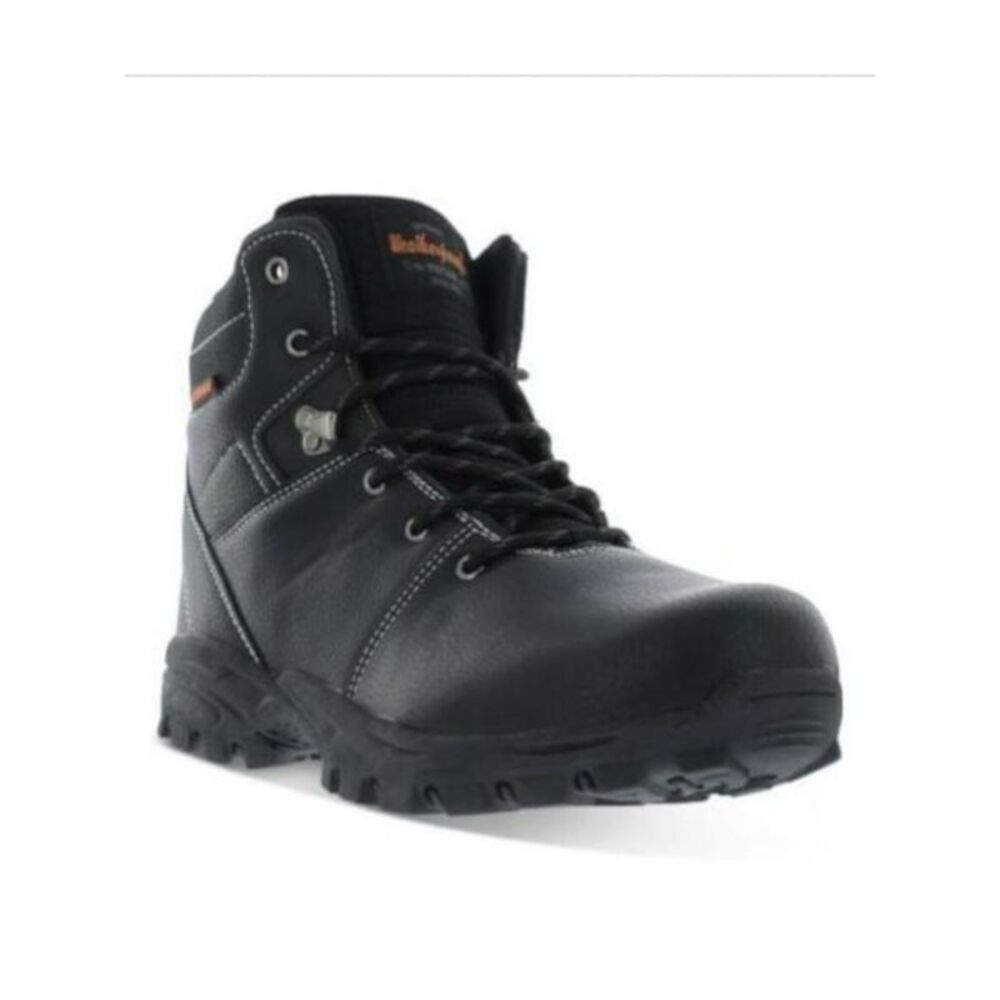 WEATHERPROOF VINTAGE Mens Black Mixed Media Jeremiah Round Toe Hiking Boots 13 M - Picture 1 of 3